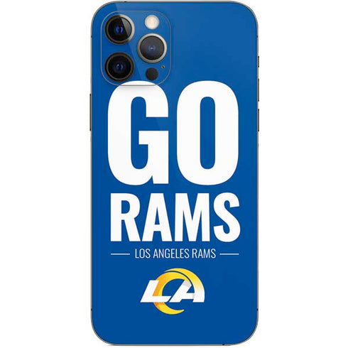 NFL Los Angeles Rams Team Motto iPhone 12 Pro Skin